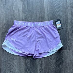 Under Armour Women's Lavender Athletic Shorts